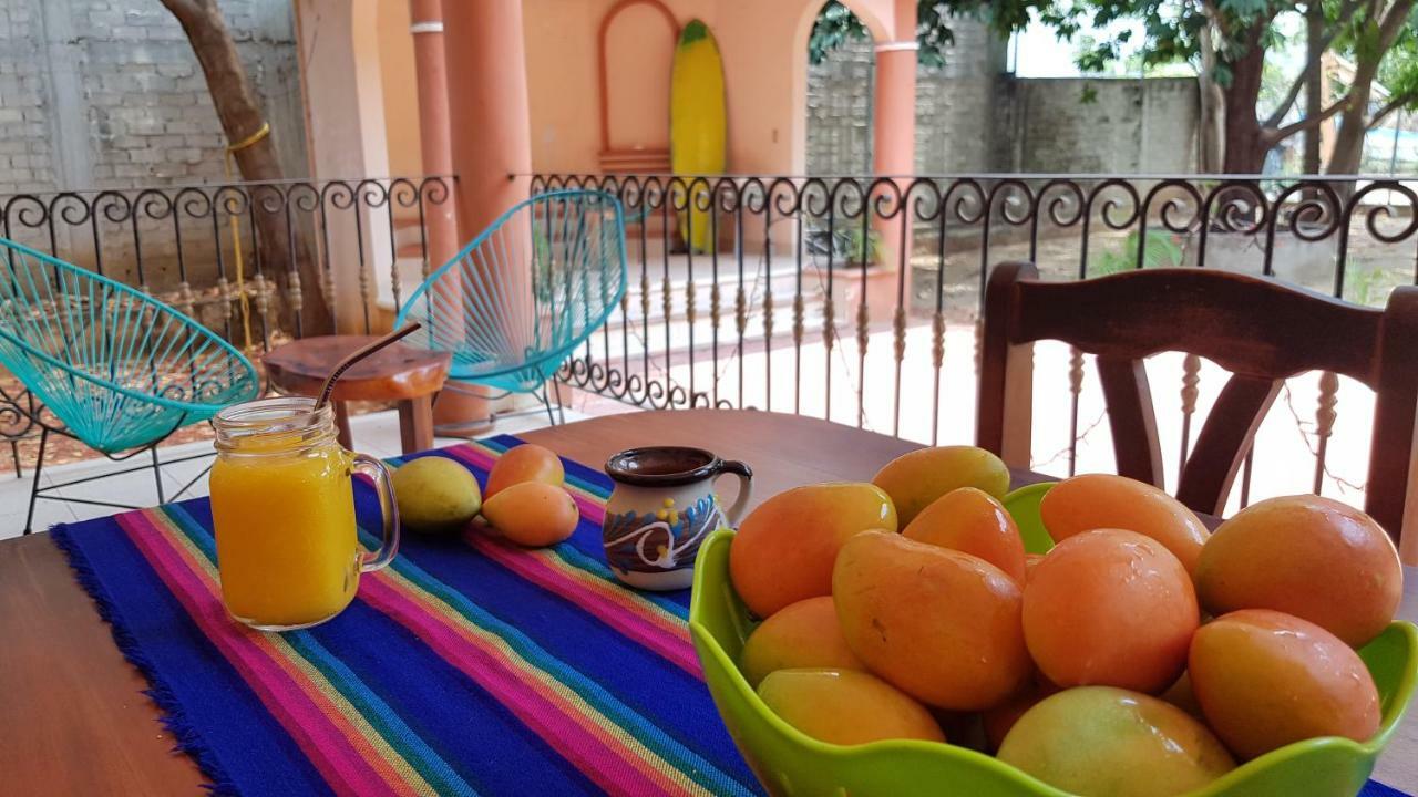 Villa Mango Hostelプエルト・エスコンディード エクステリア 写真